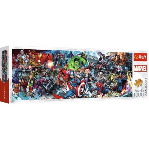 Puzzle 1000 elementów Panorama Marvel The Avengers Puzzle 1000 elementów Panorama Marvel The Avengers