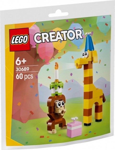 Klocki Creator 30689 Urodzinowe zwierzaki Klocki Creator 30689 Urodzinowe zwierzaki