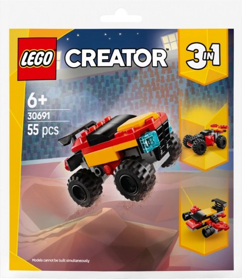 Klocki Creator 30691 Mały monster truck do przebudowania Klocki Creator 30691 Mały monster truck do przebudowania