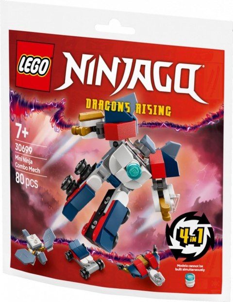 Klocki Ninjago 30699 Wielofunkcyjny minimech Ninja Klocki Ninjago 30699 Wielofunkcyjny minimech Ninja