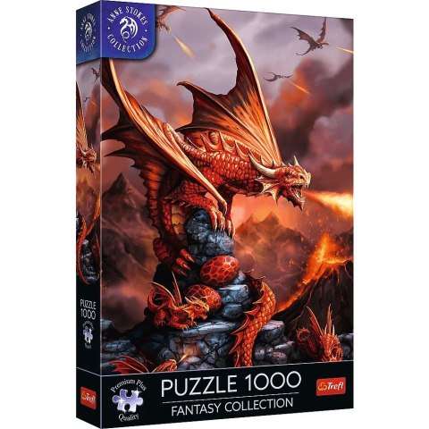 Puzzle 1000 elementów Ognisty Smok Anne Stokes Puzzle 1000 elementów Ognisty Smok Anne Stokes
