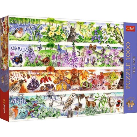 Puzzle 1000 elementów Premium Cztery pory roku Puzzle 1000 elementów Premium Cztery pory roku