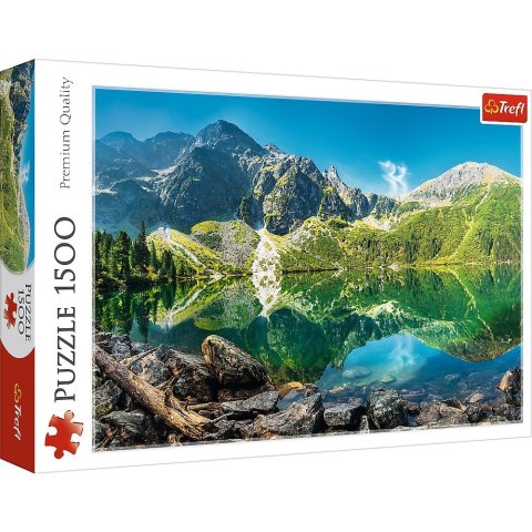 Puzzle 1500 elementów Jezioro Morskie Oko Tatry Polska Puzzle 1500 elementów Jezioro Morskie Oko Tatry Polska