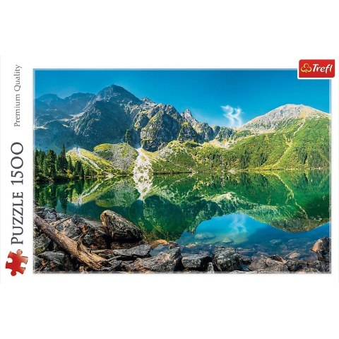 Puzzle 1500 elementów Jezioro Morskie Oko Tatry Polska Puzzle 1500 elementów Jezioro Morskie Oko Tatry Polska