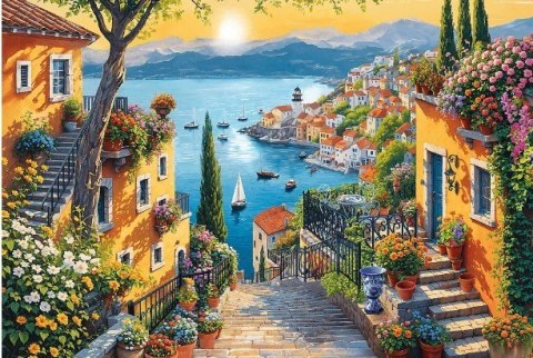 Puzzle 1500 elementów Nadmorski widok Puzzle 1500 elementów Nadmorski widok