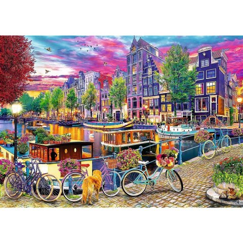 Puzzle 2x500 elementów Europejskie stolice Puzzle 2x500 elementów Europejskie stolice