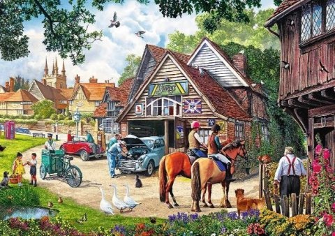 Puzzle 2x500 elementów Sielankowe życie Puzzle 2x500 elementów Sielankowe życie