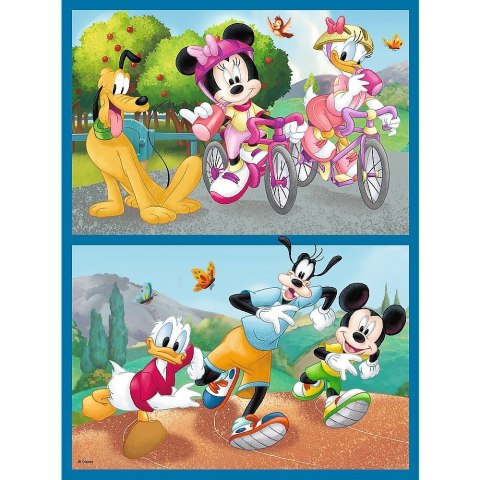 Puzzle 2w1 memos Poznaj bohaterów Disneya Puzzle 2w1 memos Poznaj bohaterów Disneya