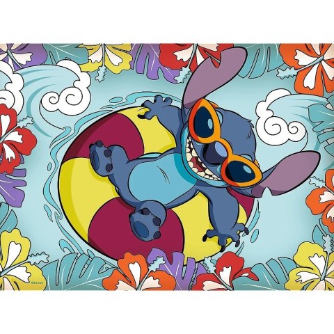 Puzzle 30 elementów Lilo i Stitch na wakacjach Puzzle 30 elementów Lilo i Stitch na wakacjach