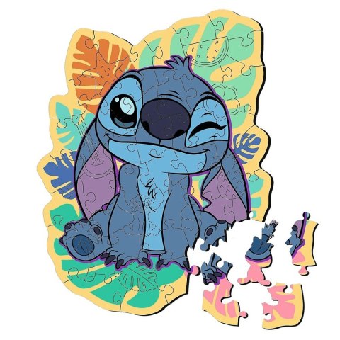 Puzzle drewniane Wesoły Stitch Puzzle drewniane Wesoły Stitch