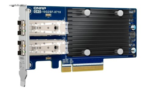 Dwuportowa sieciowa karta rozszerzeń QXG-10G2SF-X710 10GbE d-p SFP+ network expand card Dwuportowa sieciowa karta rozszerzeń QXG-10G2SF-X710 10GbE d-p SFP+ network expand card