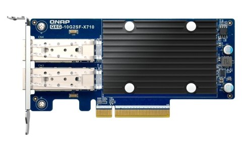 Dwuportowa sieciowa karta rozszerzeń QXG-10G2SF-X710 10GbE d-p SFP+ network expand card Dwuportowa sieciowa karta rozszerzeń QXG-10G2SF-X710 10GbE d-p SFP+ network expand card