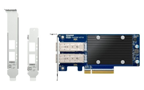 Dwuportowa sieciowa karta rozszerzeń QXG-10G2SF-X710 10GbE d-p SFP+ network expand card Dwuportowa sieciowa karta rozszerzeń QXG-10G2SF-X710 10GbE d-p SFP+ network expand card