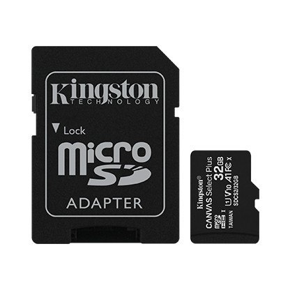 Karta pamięci microSD 32GB Canvas Select Plus 100MB/s Adapter Karta pamięci microSD 32GB Canvas Select Plus 100MB/s Adapter