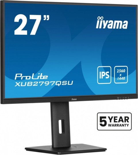 Monitor 27 cali XUB2797QSU-B2 IPS,HDMI,DP,100Hz,QHD,300cd /5y/ Monitor 27 cali XUB2797QSU-B2 IPS,HDMI,DP,100Hz,QHD,300cd /5y/