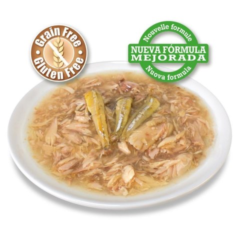 Arquivet Puszka dla kota z tuńczykiem i sardelką 24 x 80 g Arquivet Arquivet Puszka dla kota z tuńczykiem i sardelką 24 x 80 g Arquivet