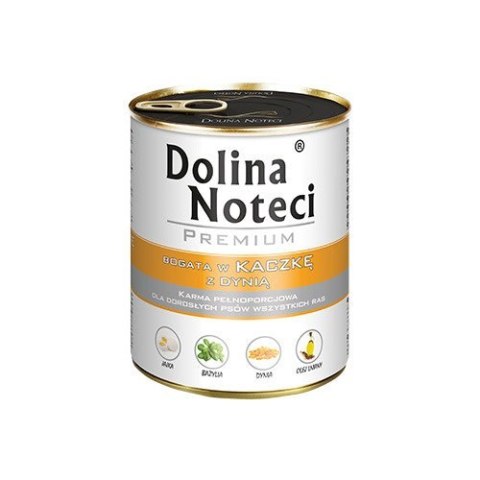Dolina Noteci Premium bogata w kaczkę z dynią 800g Dolina Noteci Dolina Noteci Premium bogata w kaczkę z dynią 800g Dolina Noteci