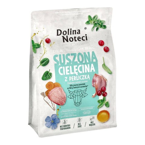 Dolina Noteci Premium karma suszona dla psów ras małych cielęcina i perliczka 3 kg Dolina Noteci Dolina Noteci Premium karma suszona dla psów ras małych cielęcina i perliczka 3 kg Dolina Noteci