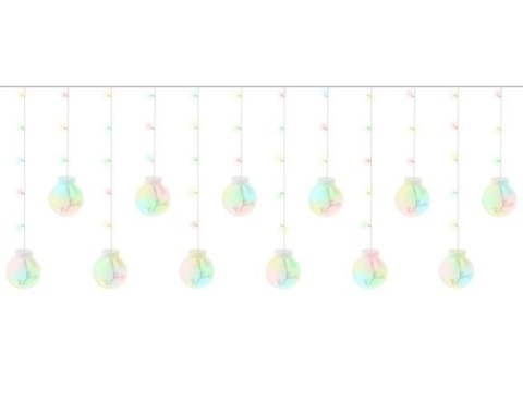 Kurtyna świetlna 108 LED - multicolor 31V KŚ11345 Iso Trade