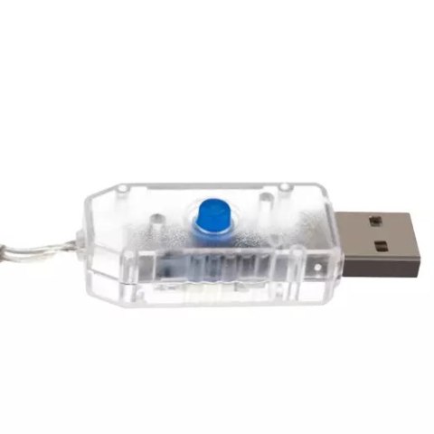 Kurtyna świetlna 138 LED USB multicolor KŚ19742 Iso Trade