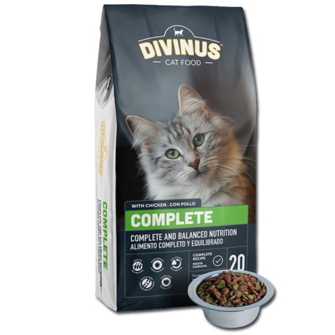 PRÓBKA DIVINUS CAT COMPLETE DLA KOTÓW DOROSŁYCH 100g Divinus PRÓBKA DIVINUS CAT COMPLETE DLA KOTÓW DOROSŁYCH 100g Divinus
