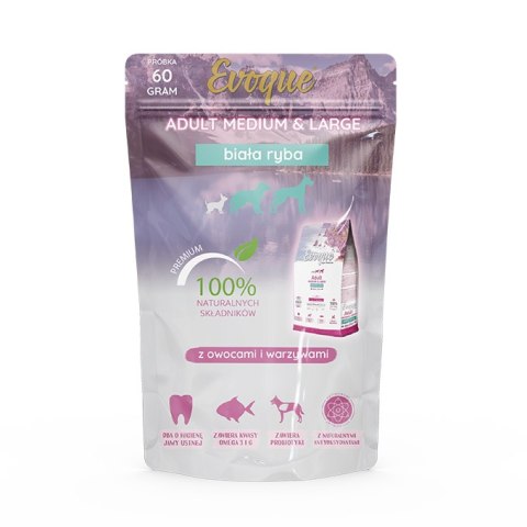 PRÓBKA Evoque Adult Biała Ryba M&L Super Premium 60g Evoque PRÓBKA Evoque Adult Biała Ryba M&L Super Premium 60g Evoque