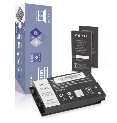 Bateria J7HTX Dell Latitude 12 Rugged 7202 7212 7220 Tablet 3600 mAh (27 Wh) 7.4V (7.6V) Bateria J7HTX Dell Latitude 12 Rugged 7202 7212 7220 Tablet 3600 mAh (27 Wh) 7.4V (7.6V)