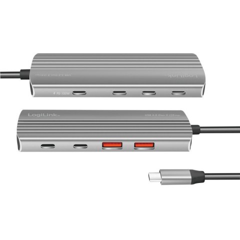 Hub USB3.2 Gen2,2xUSB-A , 5X USB-C, PD. 100W Hub USB3.2 Gen2,2xUSB-A , 5X USB-C, PD. 100W