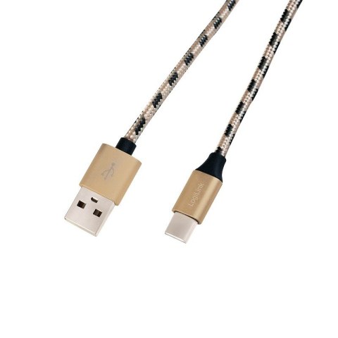 Kabel USB 2.0 A męski do USB-C męski, dł. 2m Kabel USB 2.0 A męski do USB-C męski, dł. 2m