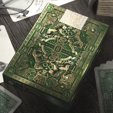 Karty Harry Potter talia zielona - Slytherin Karty Harry Potter talia zielona - Slytherin