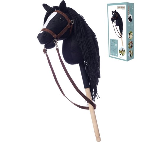 Koń na kiju Hobby Horse HOPPIHORSE A4 czarny Koń na kiju Hobby Horse HOPPIHORSE A4 czarny