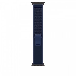 Opaska Trail w kolorze niebieskim do koperty 49 mm - rozmiar M/L - elementy z tytanu w kolorze czarnym
