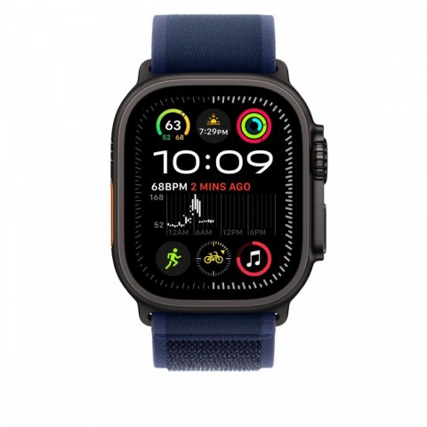 Opaska Trail w kolorze niebieskim do koperty 49 mm - rozmiar M/L - elementy z tytanu w kolorze czarnym Opaska Trail w kolorze niebieskim do koperty 49 mm - rozmiar M/L - elementy z tytanu w kolorze czarnym