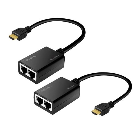 Extender HDMI do 30m, 1080p/60Hz, 0.3m Extender HDMI do 30m, 1080p/60Hz, 0.3m