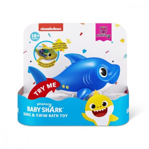 Figurka Junior Robotic Pływający Rekin niebieski Figurka Junior Robotic Pływający Rekin niebieski