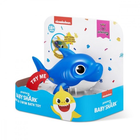 Figurka Junior Robotic Pływający Rekin niebieski Figurka Junior Robotic Pływający Rekin niebieski