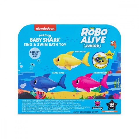 Figurka Junior Robotic Pływający Rekin niebieski Figurka Junior Robotic Pływający Rekin niebieski