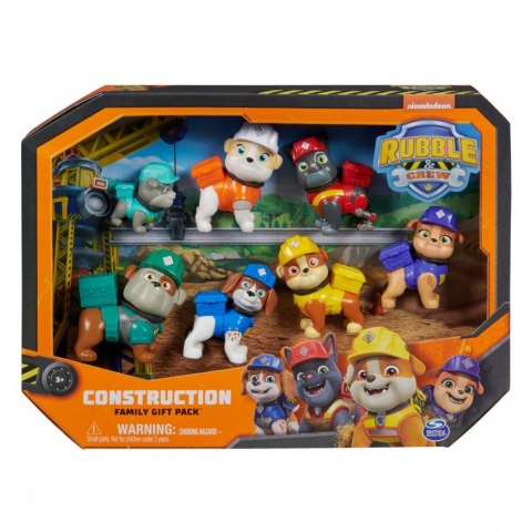 Figurki Psi Patrol Rubble i jego Ekipa 7-pak Figurki Psi Patrol Rubble i jego Ekipa 7-pak