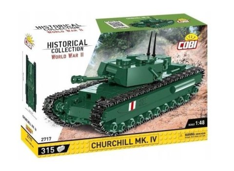 Klocki HC WWII Churchill MK.IV 315 elementów Klocki HC WWII Churchill MK.IV 315 elementów