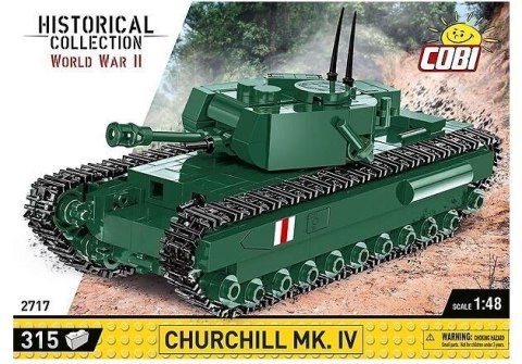 Klocki HC WWII Churchill MK.IV 315 elementów Klocki HC WWII Churchill MK.IV 315 elementów