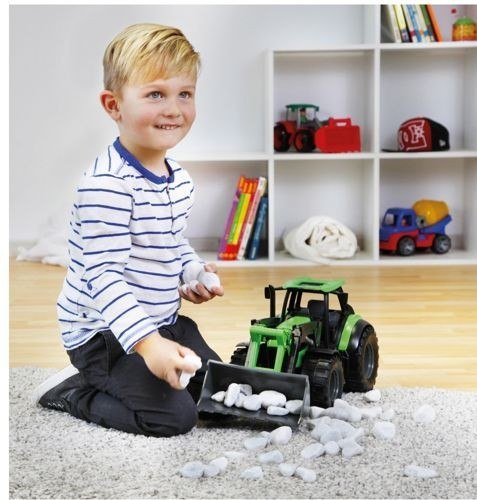Lena Worxx Traktor z łyżką Agrotron 45 cm w pudełku Lena Worxx Traktor z łyżką Agrotron 45 cm w pudełku