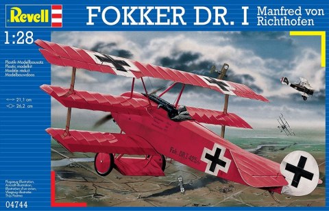Model plastikowy Fokker Dr.I Richthofen Model plastikowy Fokker Dr.I Richthofen