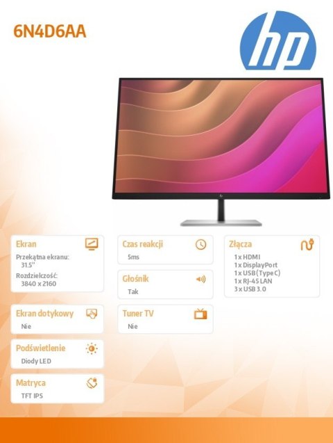 Monitor E32K G5 4K 6N4D6AA Monitor E32K G5 4K 6N4D6AA