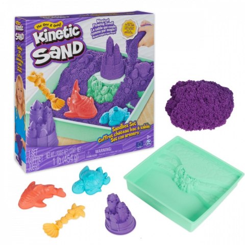 Piasek kinetyczny Kinetic Sand Zestaw Piaskownica Piasek kinetyczny Kinetic Sand Zestaw Piaskownica