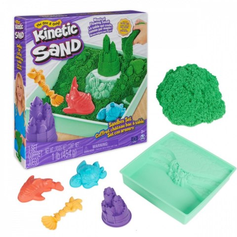 Piasek kinetyczny Kinetic Sand Zestaw Piaskownica Piasek kinetyczny Kinetic Sand Zestaw Piaskownica