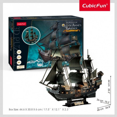 Puzzle 3D LED Królowa Anna Puzzle 3D LED Królowa Anna