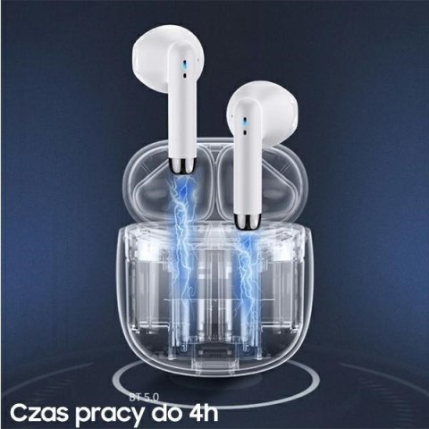Słuchawki Bluetooth TWS 5.0 IA Series granatowe BHUIA03 Słuchawki Bluetooth TWS 5.0 IA Series granatowe BHUIA03
