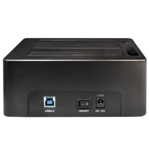 Stacja dokująca USB 3.0 dla 2 x 2.5/3.5 cala SATA HDD/SDD Stacja dokująca USB 3.0 dla 2 x 2.5/3.5 cala SATA HDD/SDD