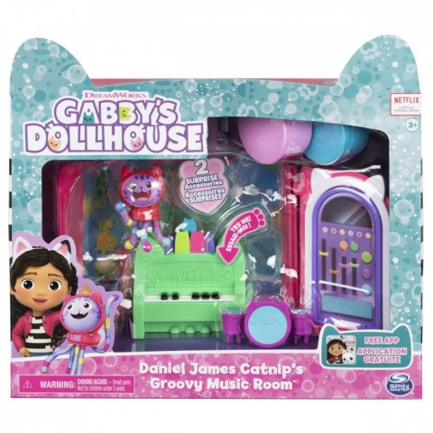 Zestaw figurek Koci Domek Gabi Magiczne pomieszczenie Music Room Zestaw figurek Koci Domek Gabi Magiczne pomieszczenie Music Room