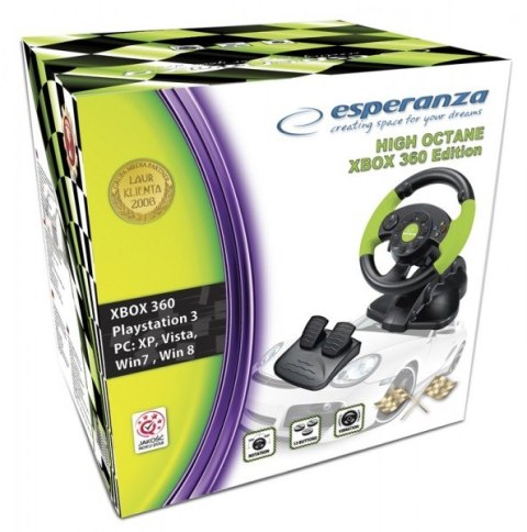 KIEROWNICA EG104 PC/PS3 X-BOX 360, VIBRATION FOR KIEROWNICA EG104 PC/PS3 X-BOX 360, VIBRATION FOR